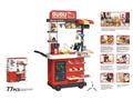 77PCS 102cm声光快餐车--铁板烧炸鸡店
